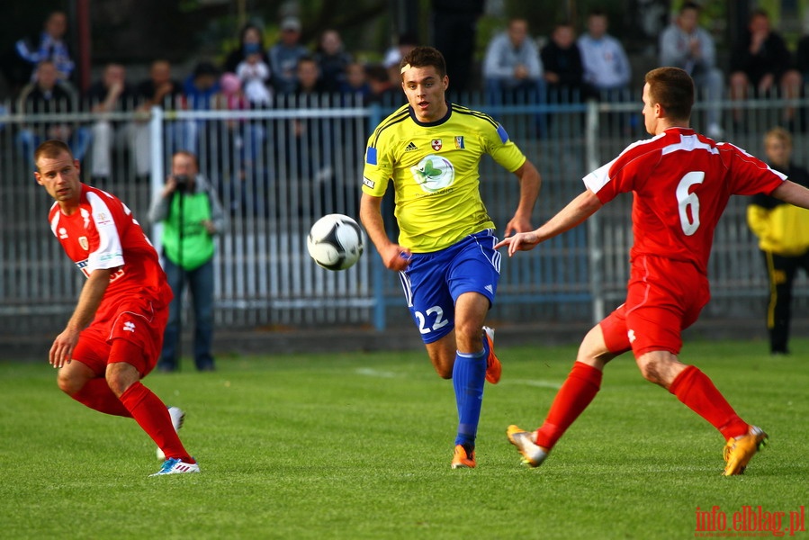 Mecz 9 kolejki I ligi: Olimpia Elblg - Piast Gliwice 1-3, fot. 15