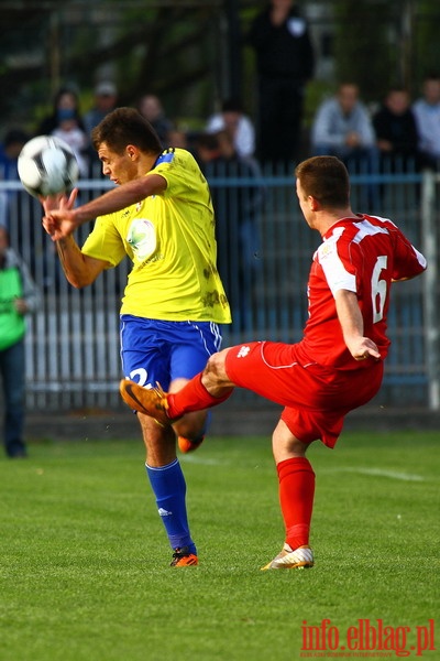 Mecz 9 kolejki I ligi: Olimpia Elblg - Piast Gliwice 1-3, fot. 16