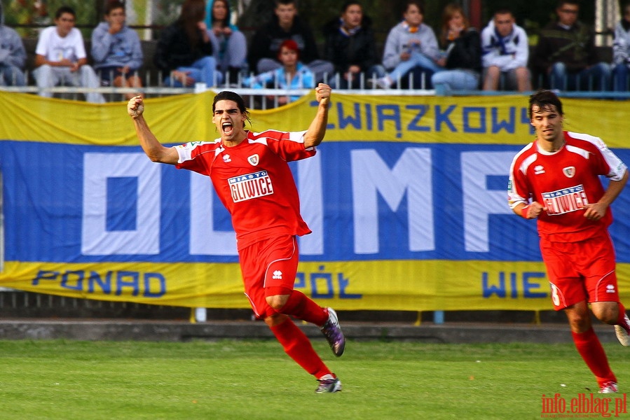 Mecz 9 kolejki I ligi: Olimpia Elblg - Piast Gliwice 1-3, fot. 18