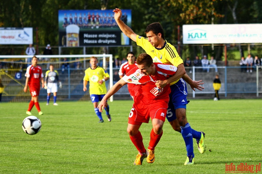 Mecz 9 kolejki I ligi: Olimpia Elblg - Piast Gliwice 1-3, fot. 19