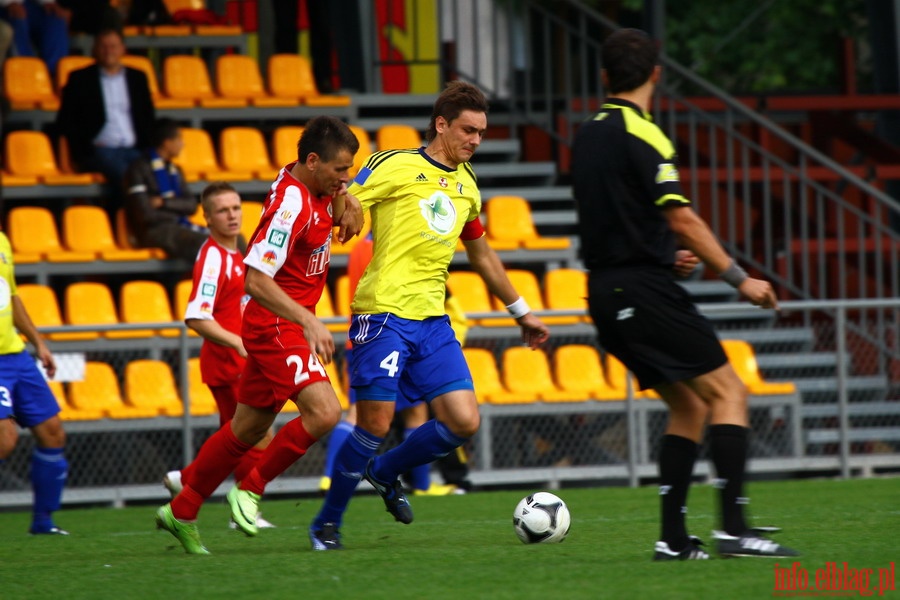 Mecz 9 kolejki I ligi: Olimpia Elblg - Piast Gliwice 1-3, fot. 20