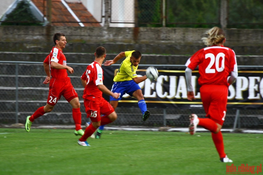 Mecz 9 kolejki I ligi: Olimpia Elblg - Piast Gliwice 1-3, fot. 21