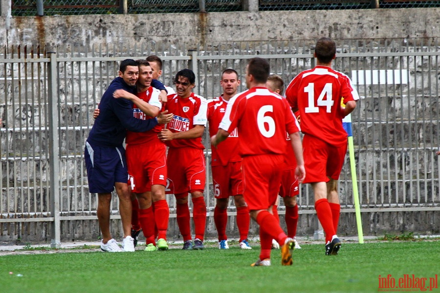 Mecz 9 kolejki I ligi: Olimpia Elblg - Piast Gliwice 1-3, fot. 27