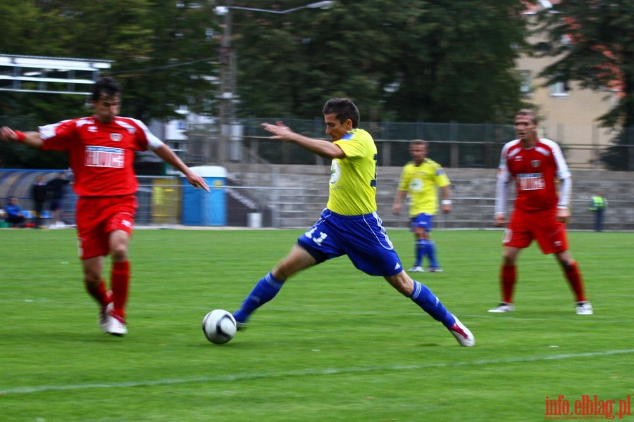 Mecz 9 kolejki I ligi: Olimpia Elblg - Piast Gliwice 1-3, fot. 30