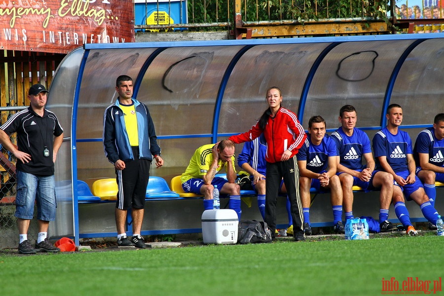 Mecz 10 kolejki I ligi: Olimpia Elblg - Sandecja Nowy Scz 0-0, fot. 7