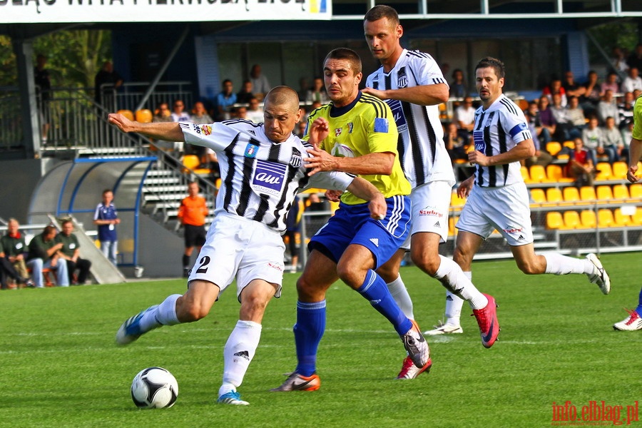 Mecz 10 kolejki I ligi: Olimpia Elblg - Sandecja Nowy Scz 0-0, fot. 9