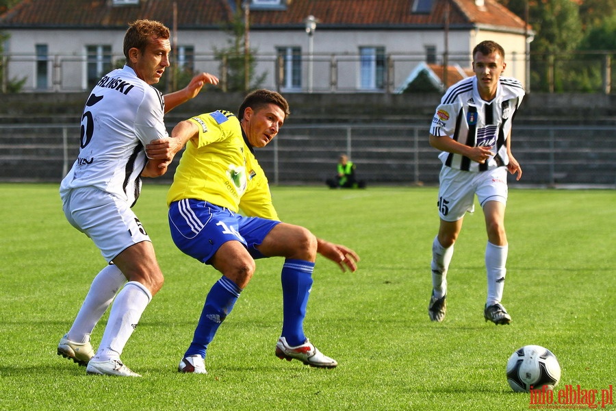 Mecz 10 kolejki I ligi: Olimpia Elblg - Sandecja Nowy Scz 0-0, fot. 10