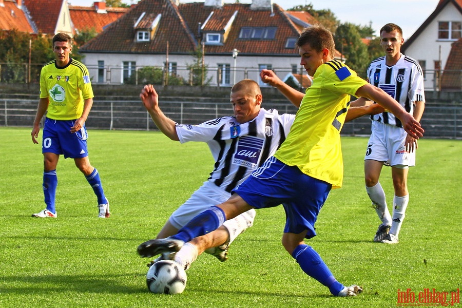 Mecz 10 kolejki I ligi: Olimpia Elblg - Sandecja Nowy Scz 0-0, fot. 11