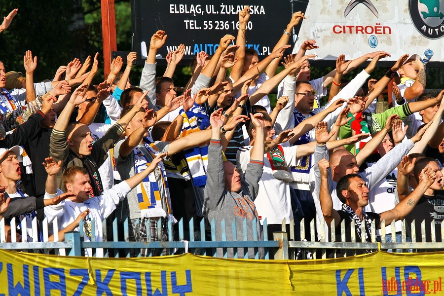 Mecz 10 kolejki I ligi: Olimpia Elblg - Sandecja Nowy Scz 0-0, fot. 12