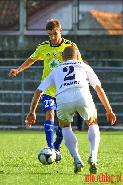 Mecz 10 kolejki I ligi: Olimpia Elblg - Sandecja Nowy Scz 0-0, fot. 15