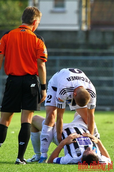 Mecz 10 kolejki I ligi: Olimpia Elblg - Sandecja Nowy Scz 0-0, fot. 16