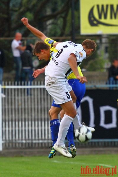 Mecz 10 kolejki I ligi: Olimpia Elblg - Sandecja Nowy Scz 0-0, fot. 23