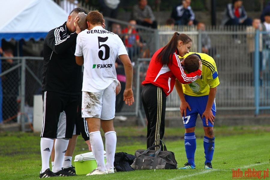 Mecz 10 kolejki I ligi: Olimpia Elblg - Sandecja Nowy Scz 0-0, fot. 25