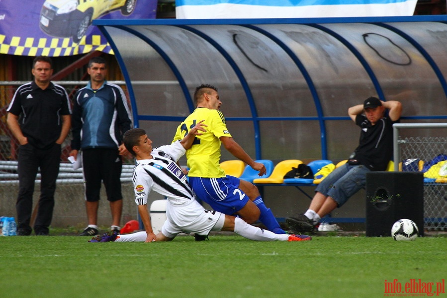 Mecz 10 kolejki I ligi: Olimpia Elblg - Sandecja Nowy Scz 0-0, fot. 27