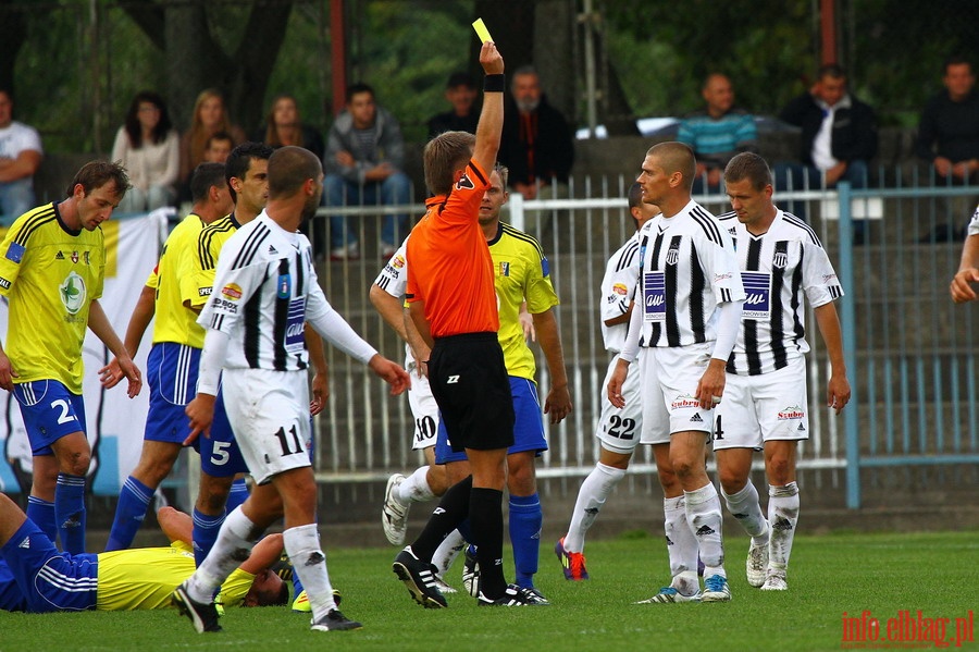 Mecz 10 kolejki I ligi: Olimpia Elblg - Sandecja Nowy Scz 0-0, fot. 28