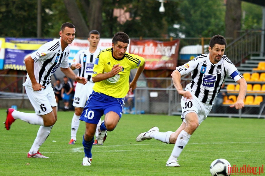 Mecz 10 kolejki I ligi: Olimpia Elblg - Sandecja Nowy Scz 0-0, fot. 29