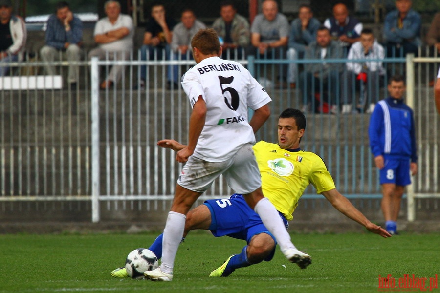 Mecz 10 kolejki I ligi: Olimpia Elblg - Sandecja Nowy Scz 0-0, fot. 33