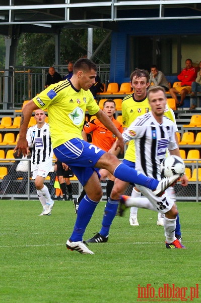 Mecz 10 kolejki I ligi: Olimpia Elblg - Sandecja Nowy Scz 0-0, fot. 35