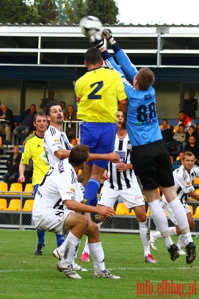 Mecz 10 kolejki I ligi: Olimpia Elblg - Sandecja Nowy Scz 0-0, fot. 37