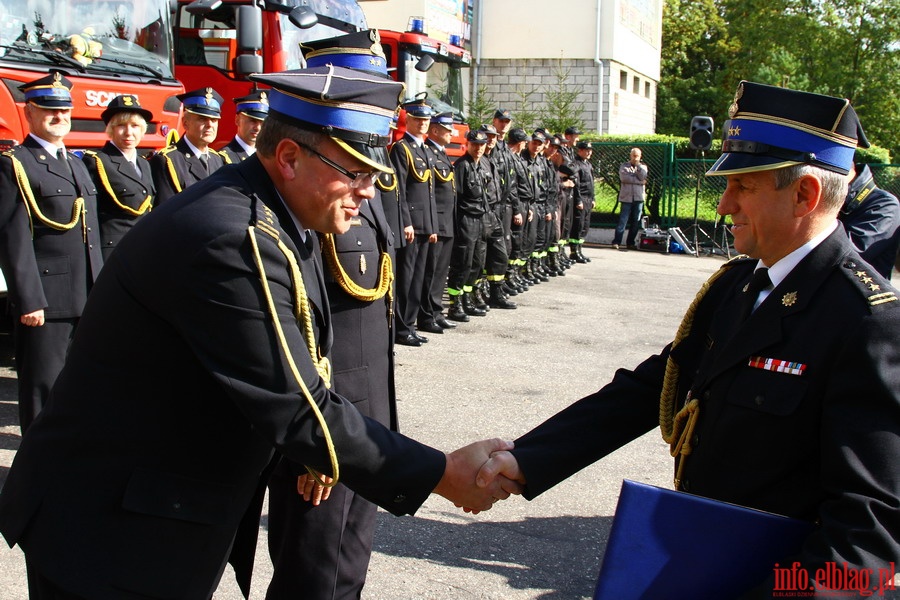 Przekazanie terenowego samochodu operacyjnego dla KM PSP w Elblgu, fot. 13