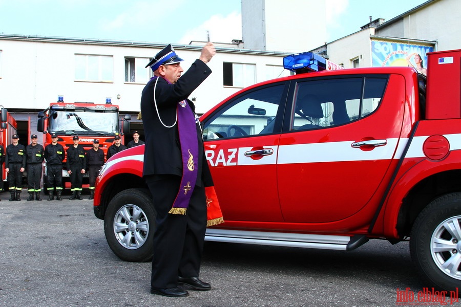 Przekazanie terenowego samochodu operacyjnego dla KM PSP w Elblgu, fot. 17