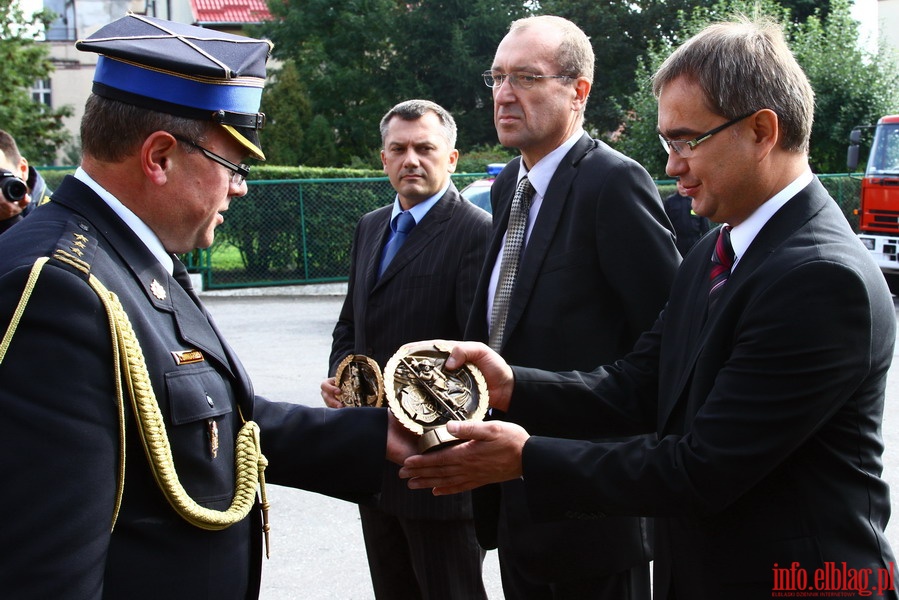 Przekazanie terenowego samochodu operacyjnego dla KM PSP w Elblgu, fot. 18