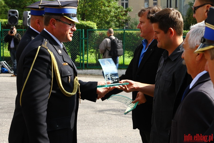 Przekazanie terenowego samochodu operacyjnego dla KM PSP w Elblgu, fot. 20