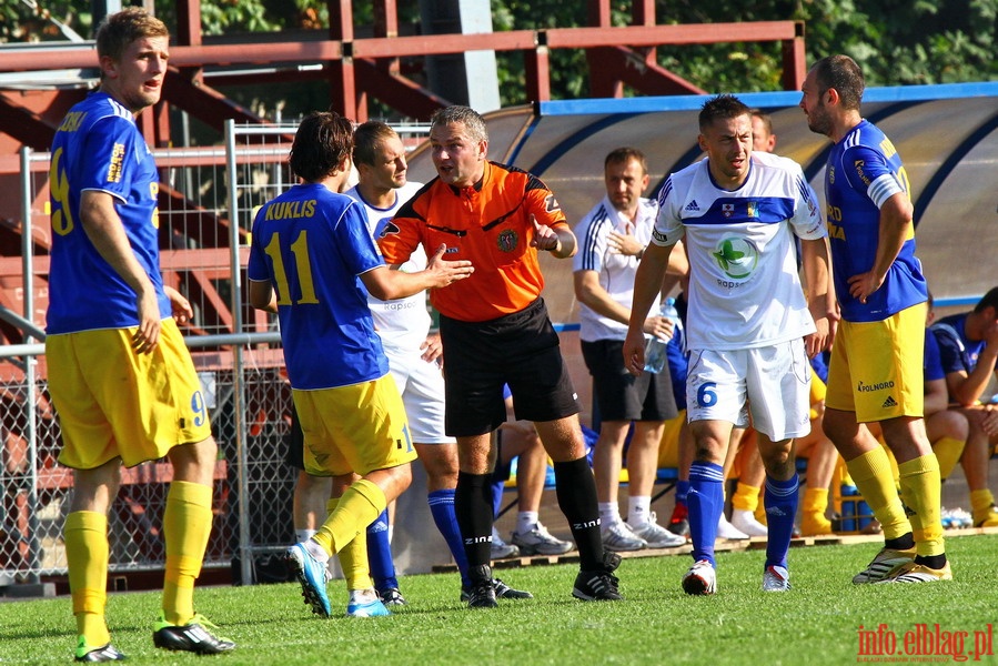 Mecz 1/16 finau Pucharu Polski: Olimpia Elblg - Arka Gdynia 0-0 k. 1-3, fot. 9