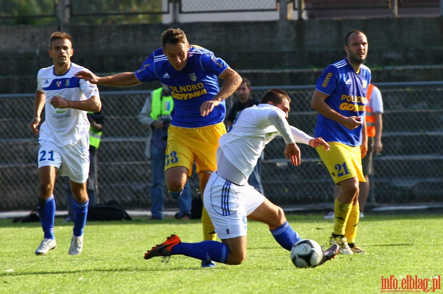 Mecz 1/16 finau Pucharu Polski: Olimpia Elblg - Arka Gdynia 0-0 k. 1-3, fot. 11