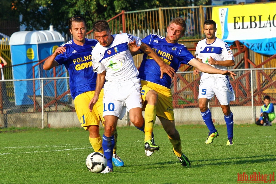 Mecz 1/16 finau Pucharu Polski: Olimpia Elblg - Arka Gdynia 0-0 k. 1-3, fot. 34