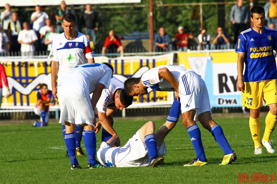 Mecz 1/16 finau Pucharu Polski: Olimpia Elblg - Arka Gdynia 0-0 k. 1-3, fot. 35