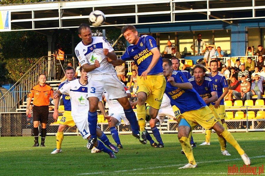 Mecz 1/16 finau Pucharu Polski: Olimpia Elblg - Arka Gdynia 0-0 k. 1-3, fot. 45