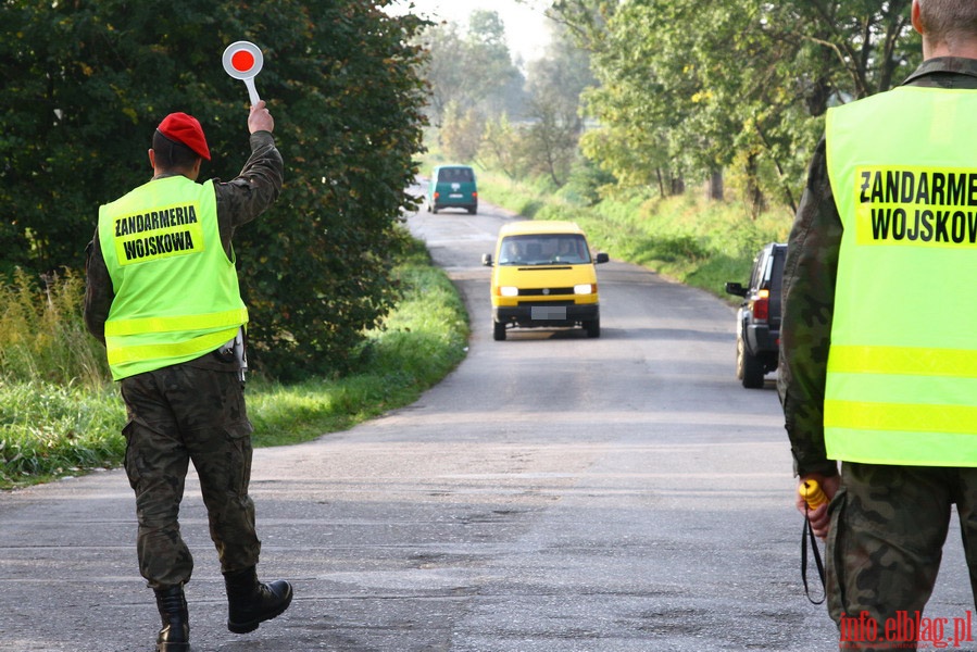 Policyjna akcja Trzewy Poranek na elblskich drogach, fot. 16