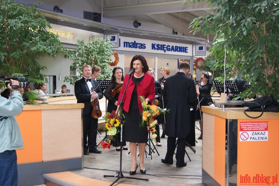 Koncert Elblskiej Orkiestry Kameralnej w Centrum Handlowym Ogrody, fot. 7