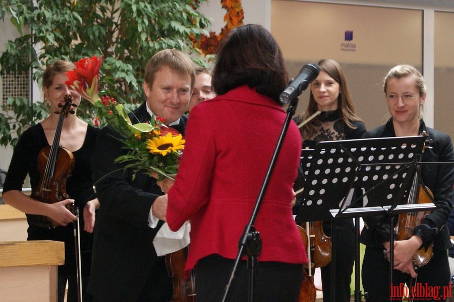 Koncert Elblskiej Orkiestry Kameralnej w Centrum Handlowym Ogrody, fot. 10