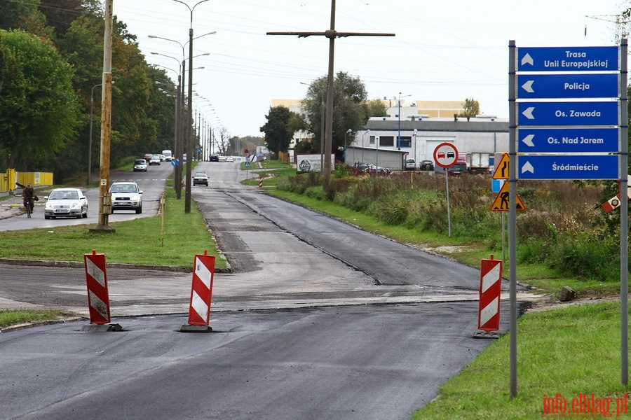 Ukadanie nowej nawierzchni ulicy Mazurskiej, fot. 15