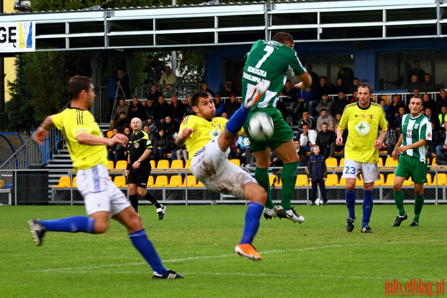 Mecz 13 kolejki I ligi: Olimpia Elblg - Olimpia Grudzidz 0-0, fot. 6