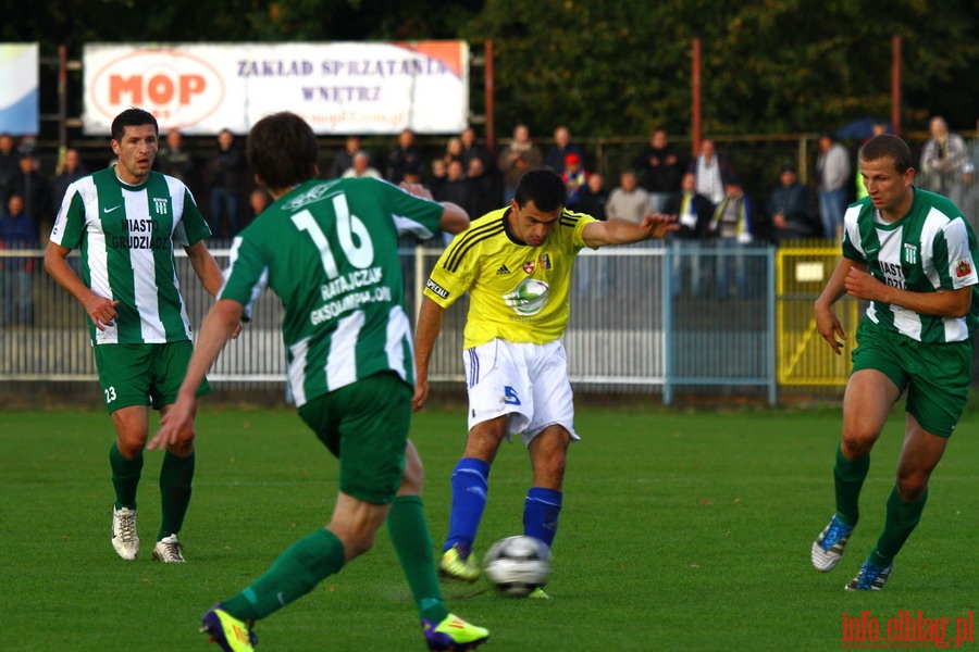 Mecz 13 kolejki I ligi: Olimpia Elblg - Olimpia Grudzidz 0-0, fot. 13