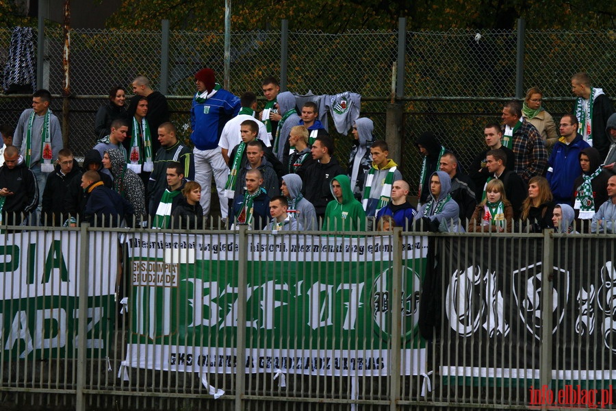 Mecz 13 kolejki I ligi: Olimpia Elblg - Olimpia Grudzidz 0-0, fot. 24