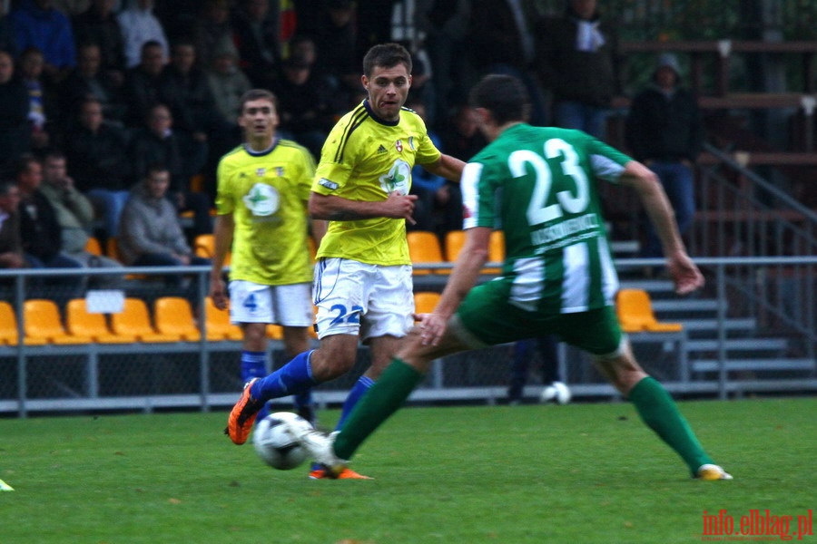 Mecz 13 kolejki I ligi: Olimpia Elblg - Olimpia Grudzidz 0-0, fot. 35