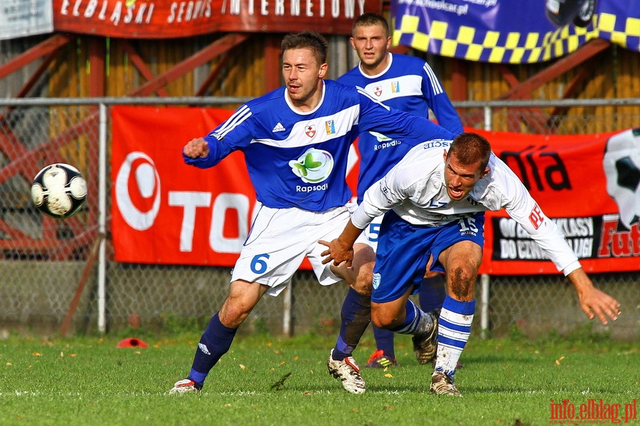 Mecz 15 kolejki I ligi: Olimpia Elblg - Flota winoujcie 1-3, fot. 5