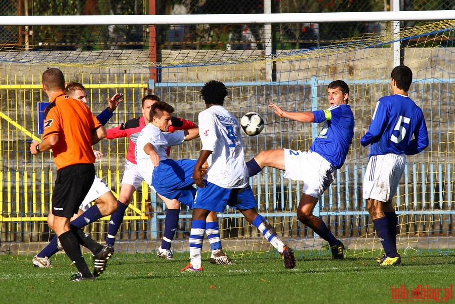 Mecz 15 kolejki I ligi: Olimpia Elblg - Flota winoujcie 1-3, fot. 8