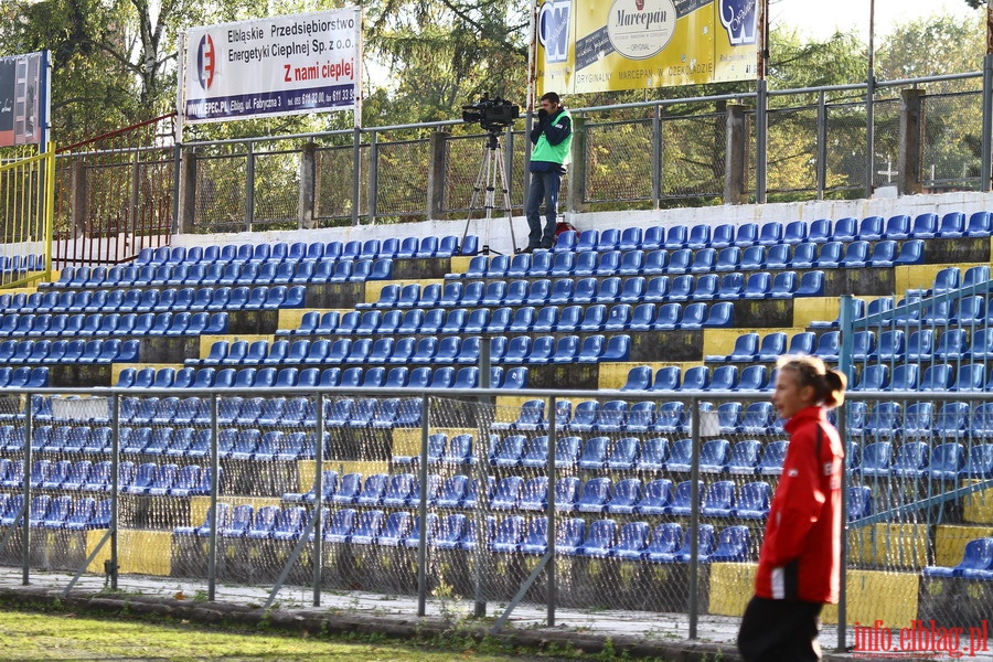 Mecz 15 kolejki I ligi: Olimpia Elblg - Flota winoujcie 1-3, fot. 24