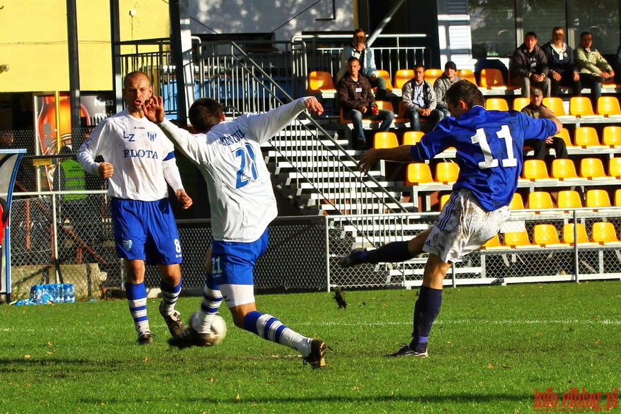 Mecz 15 kolejki I ligi: Olimpia Elblg - Flota winoujcie 1-3, fot. 25