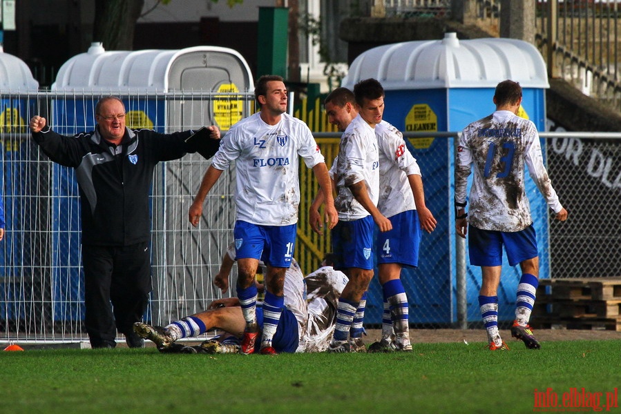 Mecz 15 kolejki I ligi: Olimpia Elblg - Flota winoujcie 1-3, fot. 31