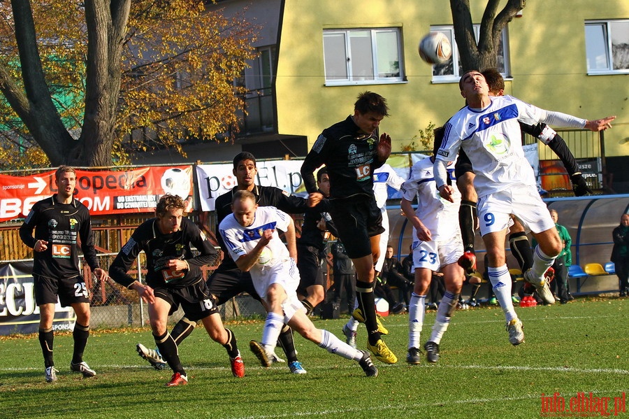 Mecz 18 kolejki I ligi: Olimpia Elblg - Bogdanka czna 1-0, fot. 19