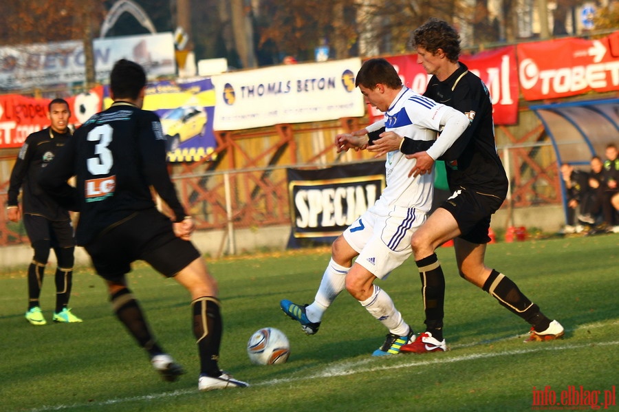 Mecz 18 kolejki I ligi: Olimpia Elblg - Bogdanka czna 1-0, fot. 25