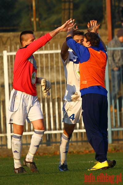 Mecz 18 kolejki I ligi: Olimpia Elblg - Bogdanka czna 1-0, fot. 30