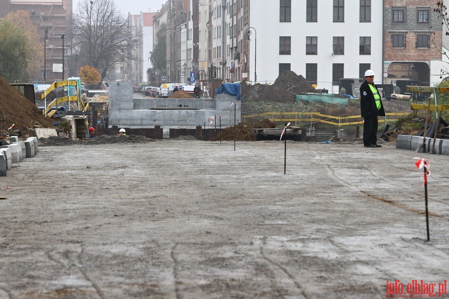 Budowa mostw zwodzonych na rzece Elblg, fot. 19