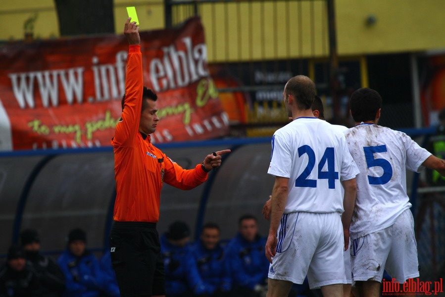 Mecz 20 kolejki I ligi: Olimpia Elblg - Zawisza Bydgoszcz 0-3, fot. 6